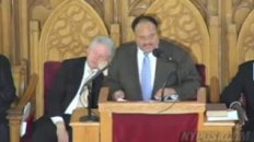 Bill Clinton Falls Asleep During Martin Luther King Speech
