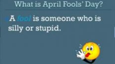 English Mini Lesson - April Fool's Day