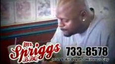 Mr. Spriggs BBQ Commercial