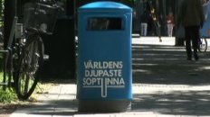 World's Deepest Trash Can