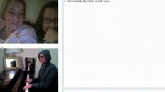 Chat Roulette Funny Piano Improv #2