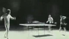 Bruce Lee Plays Ping Pong
