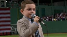 5 Year Old at Fenway Park