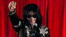 Michael Jackson retirement announcement in London
