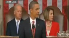 Liar!: Loud Shout Interrupts Key Point in Obama Address to Congress